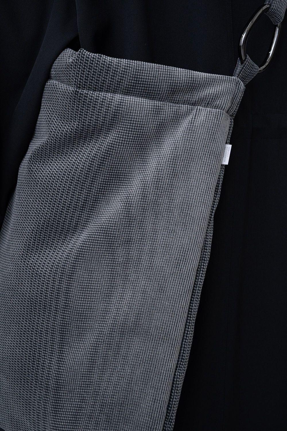 【26AW / 予約受付中】Mirage Corduroy Tote [steal-grey] - ミラージュコーデュロイトート [ミッドナイト] / FW26AC01