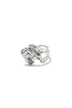 【1点もの】ROSE IVY SPOON RING / ローズアイビースプーンリング [SV]