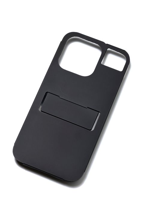 【iPhone15 Pro対応】FLAP series / BLACK MATTE [ブラックマット] / スタンド付きiPhone15Proケース