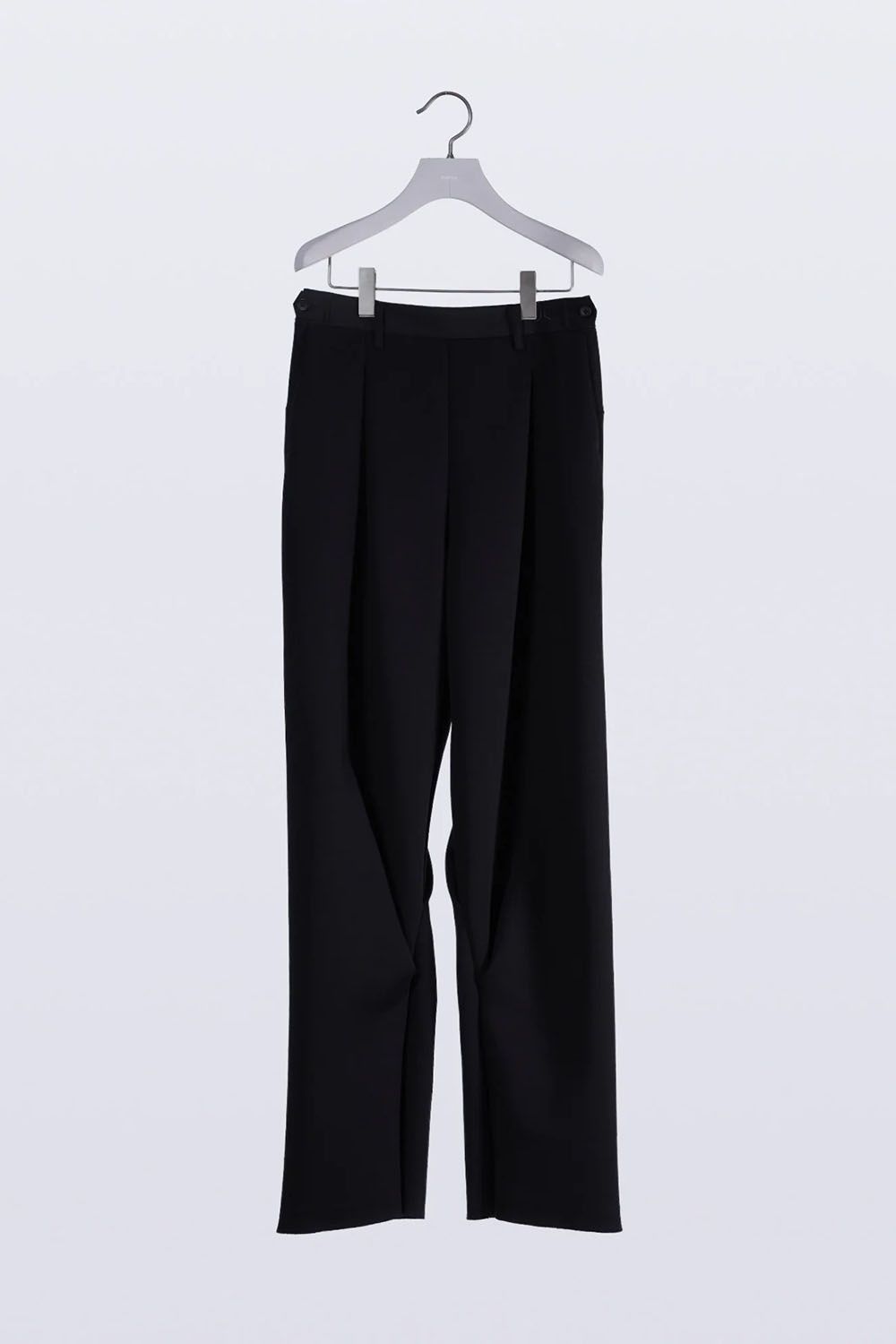 【26AW / 予約受付中】Spacer Pants [black]  - スペーサーパンツ [ブラック] / FW26BT02