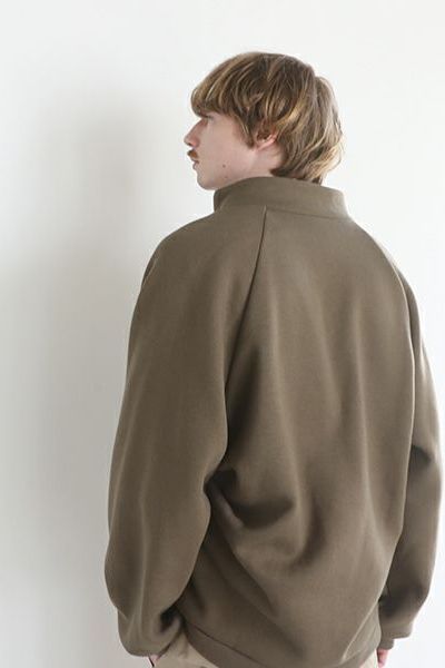 【24AW】fleece blouson [OLIVE] - フリースブルゾン [オリーブ] / vu-cut-010