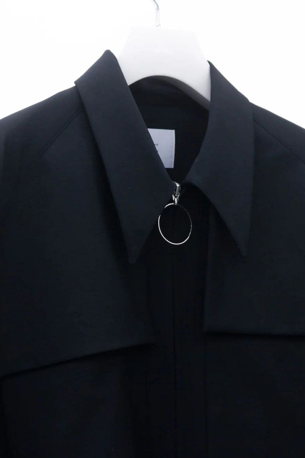 【アーカイブ展 / 1.18まで】Window Over Coat [black] - ウィンドウオーバーコート [ブラック] / SS25OU02