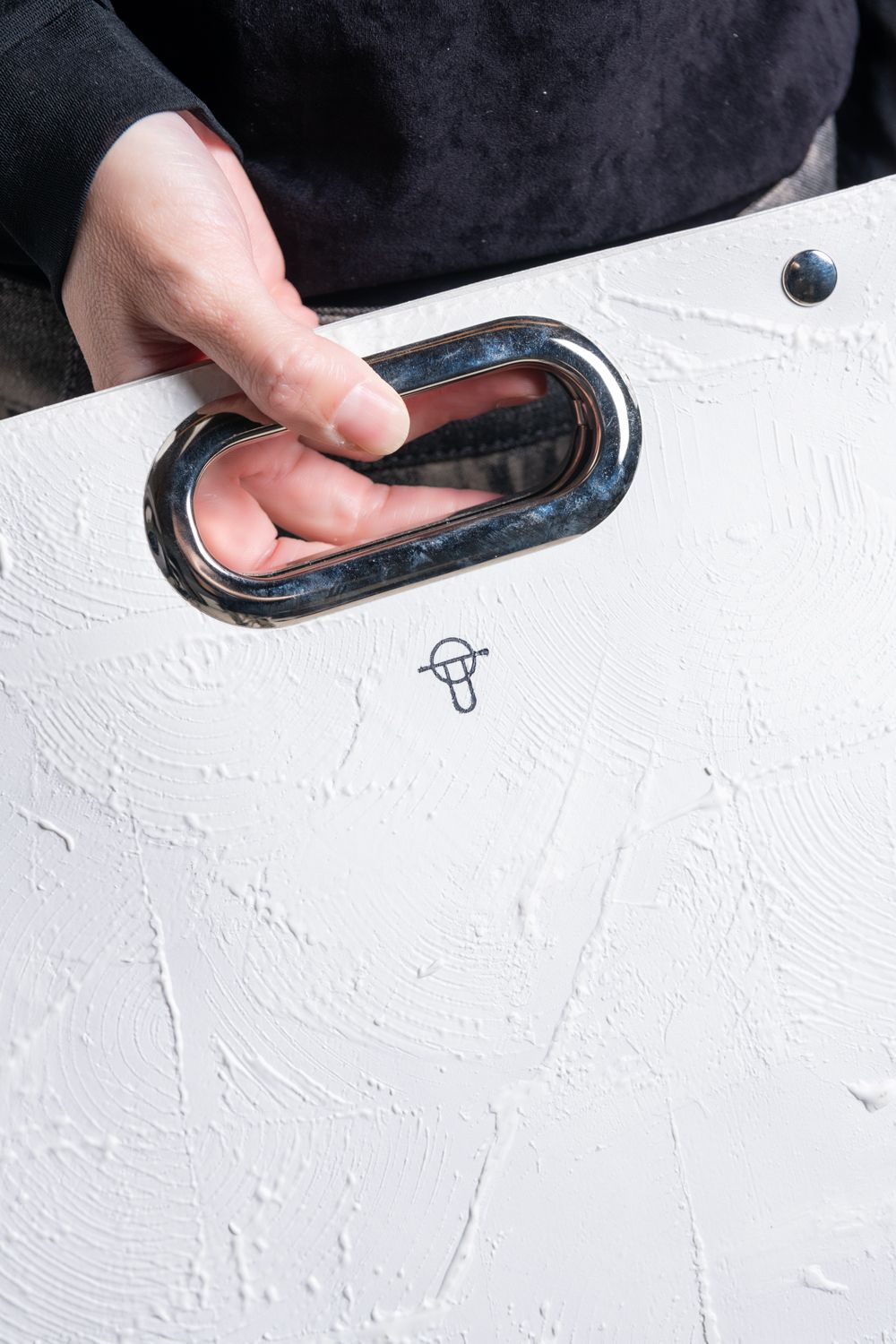 【お取り寄せ可能】壁クラッチ／ショルダー L・ヨコナガ [ホワイト] / w25-05-wh