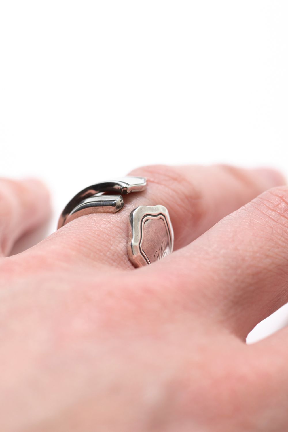 【1点もの】DUAL FLOW KNIFE RING / デュアルフローナイフリング [SV]