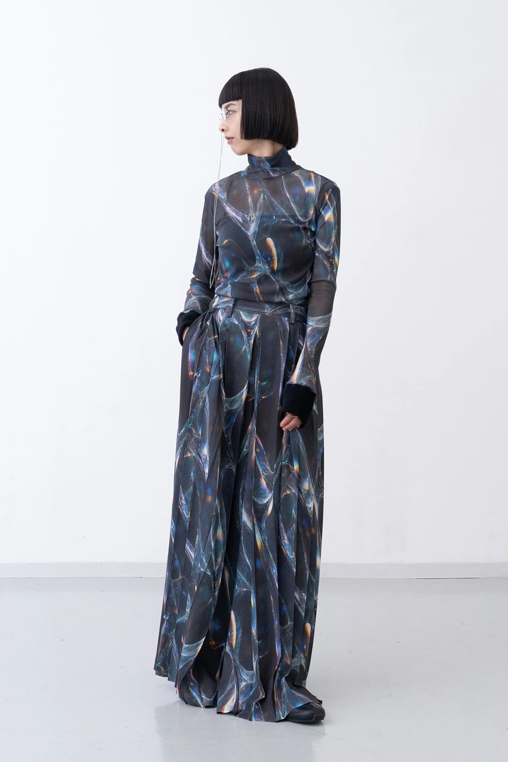 【26SS / 予約受付中】Hak Pleats Pants Oyster [deep]  - ハカマプリーツパンツオイスター [ディープ] / SS26BT05
