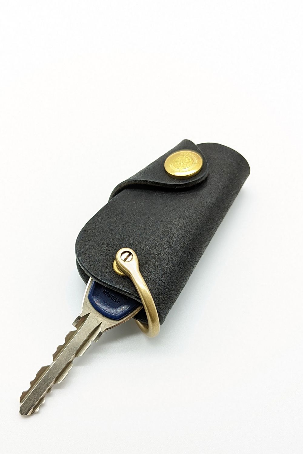 ボタンフックキーケース S [ブラック] / Button Hook Key Case [BLACK] - プエブロ