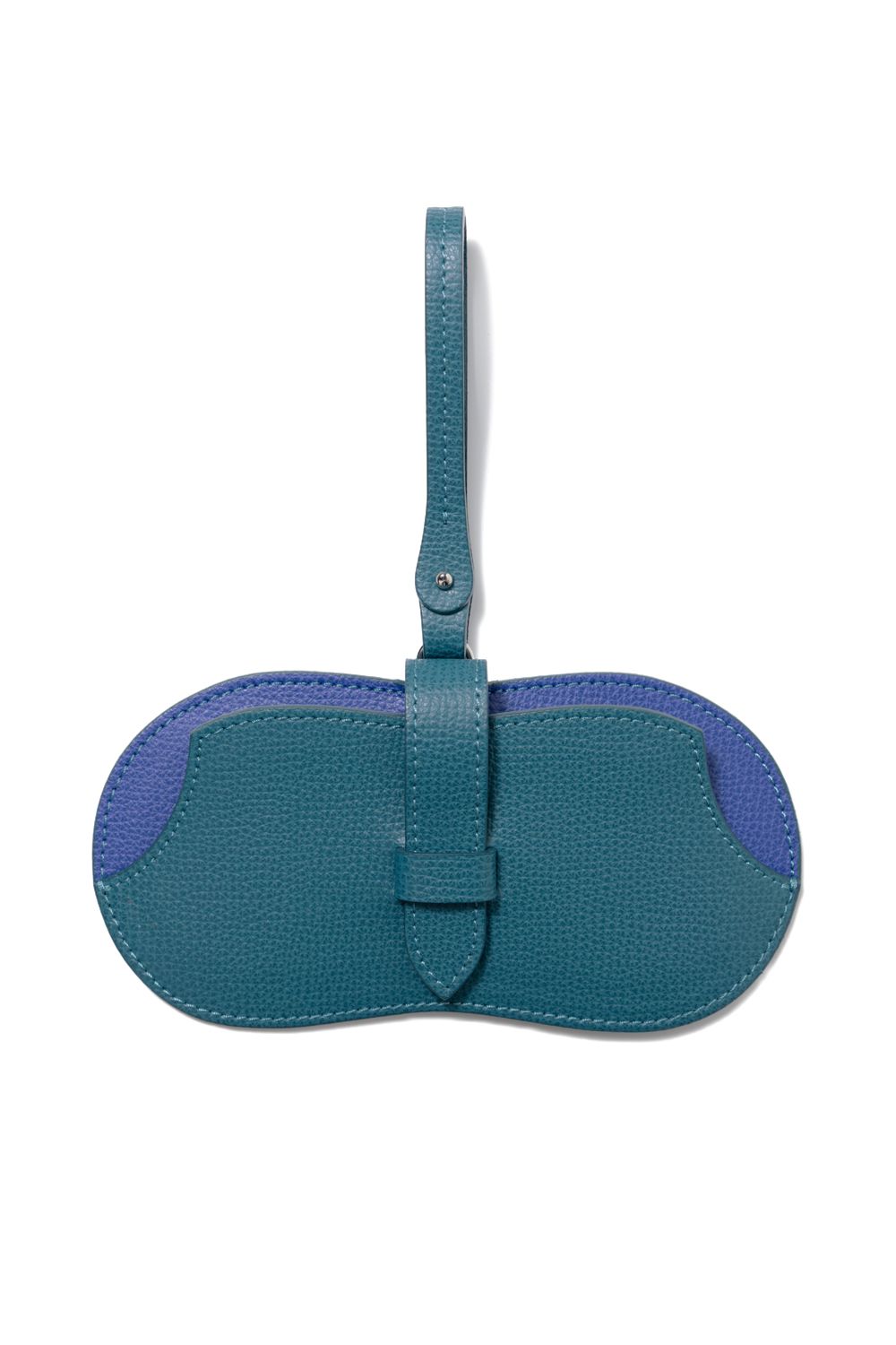 glasses case [D.green×blue] / グラスケース [ダークグリーン×ブルー]
