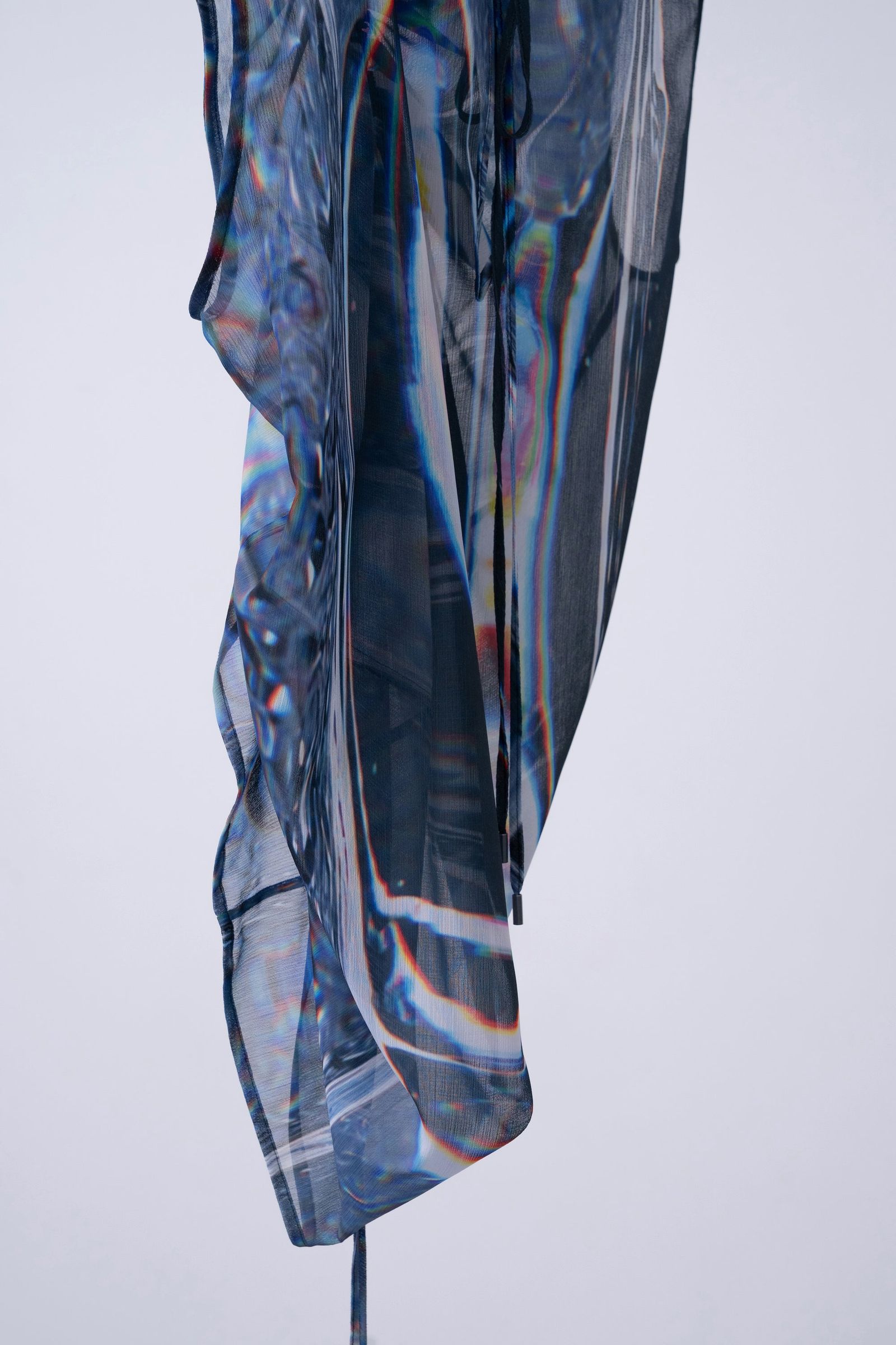 Phenomenal Sheer Blouse [oil-black]