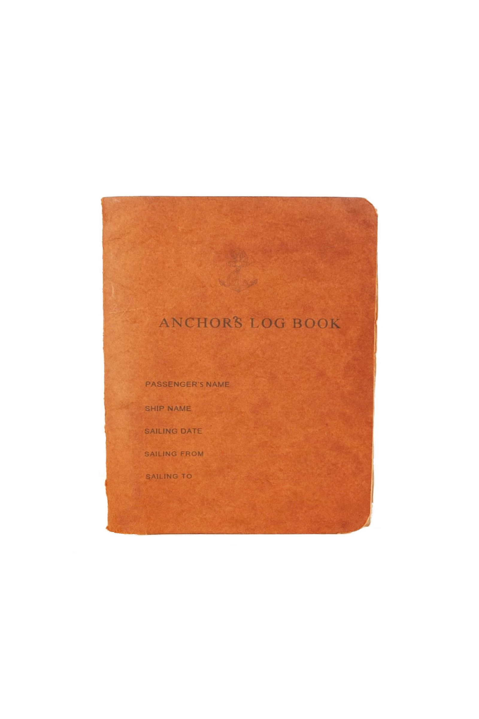 【26AW / 予約受付中】ANCHOR'S NOTEBOOK｜アンカーノートブック / B7サイズ
