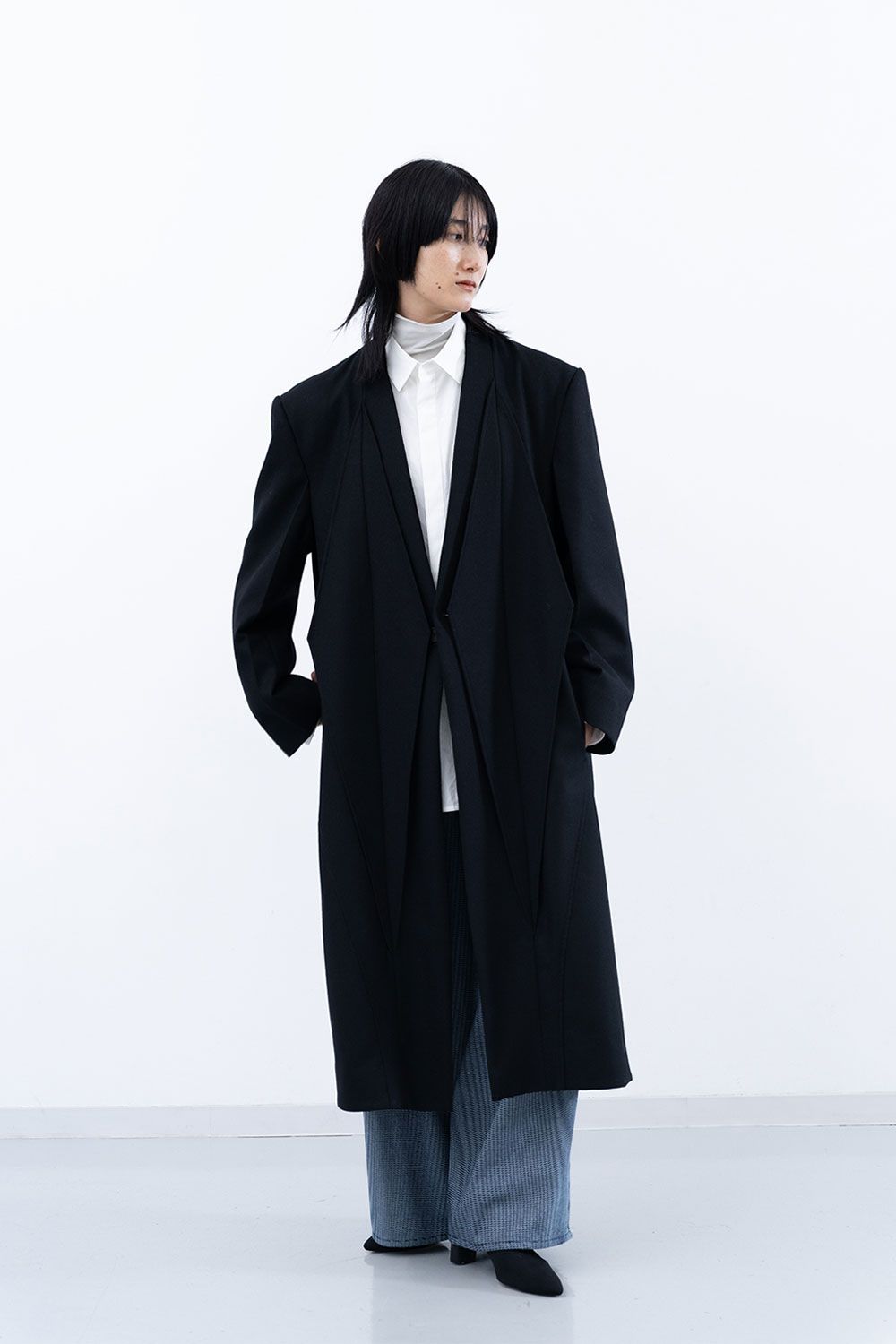 【24AW】Dia Coat [black] - ディアコート [ブラック] / AW24OU01