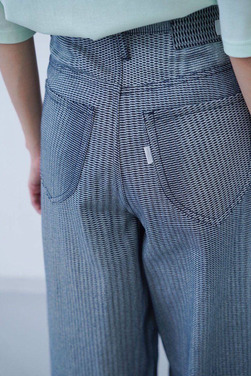 【ラスト1点 / 25SS】Mirage Bleach Denim [navy]  - ミラージュブリーチデニム [ネイビー] / SS25BT05