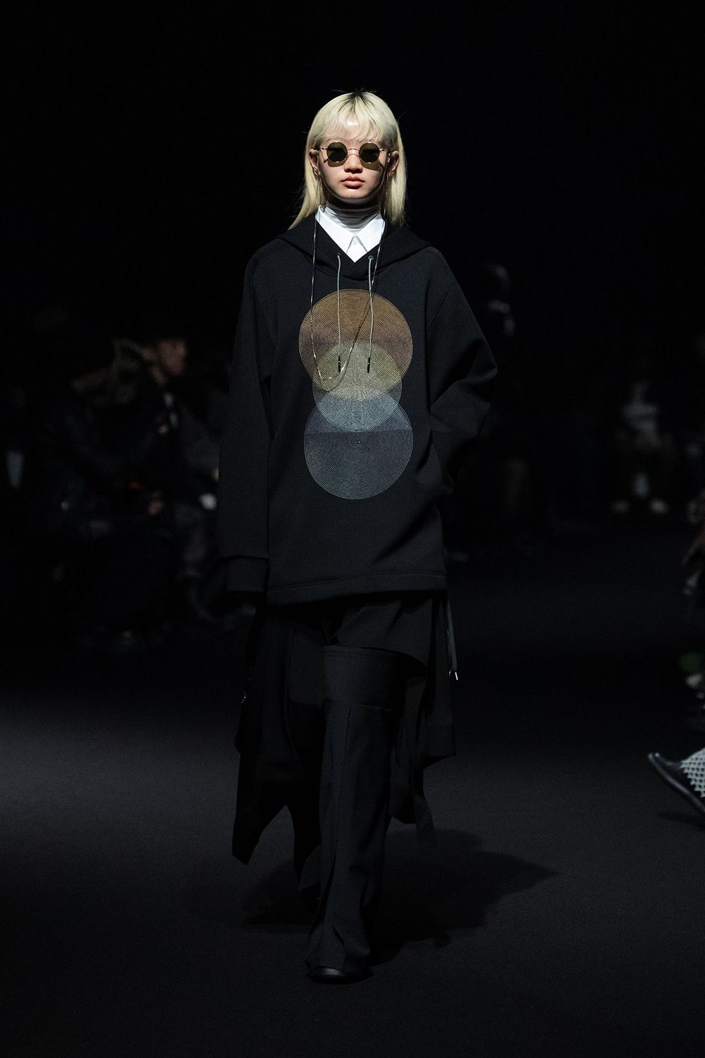 【25AW】Echo Embroidery Hoodie [black] - エコーエンブロイダリーフーディ [ブラック] / FW25HO02