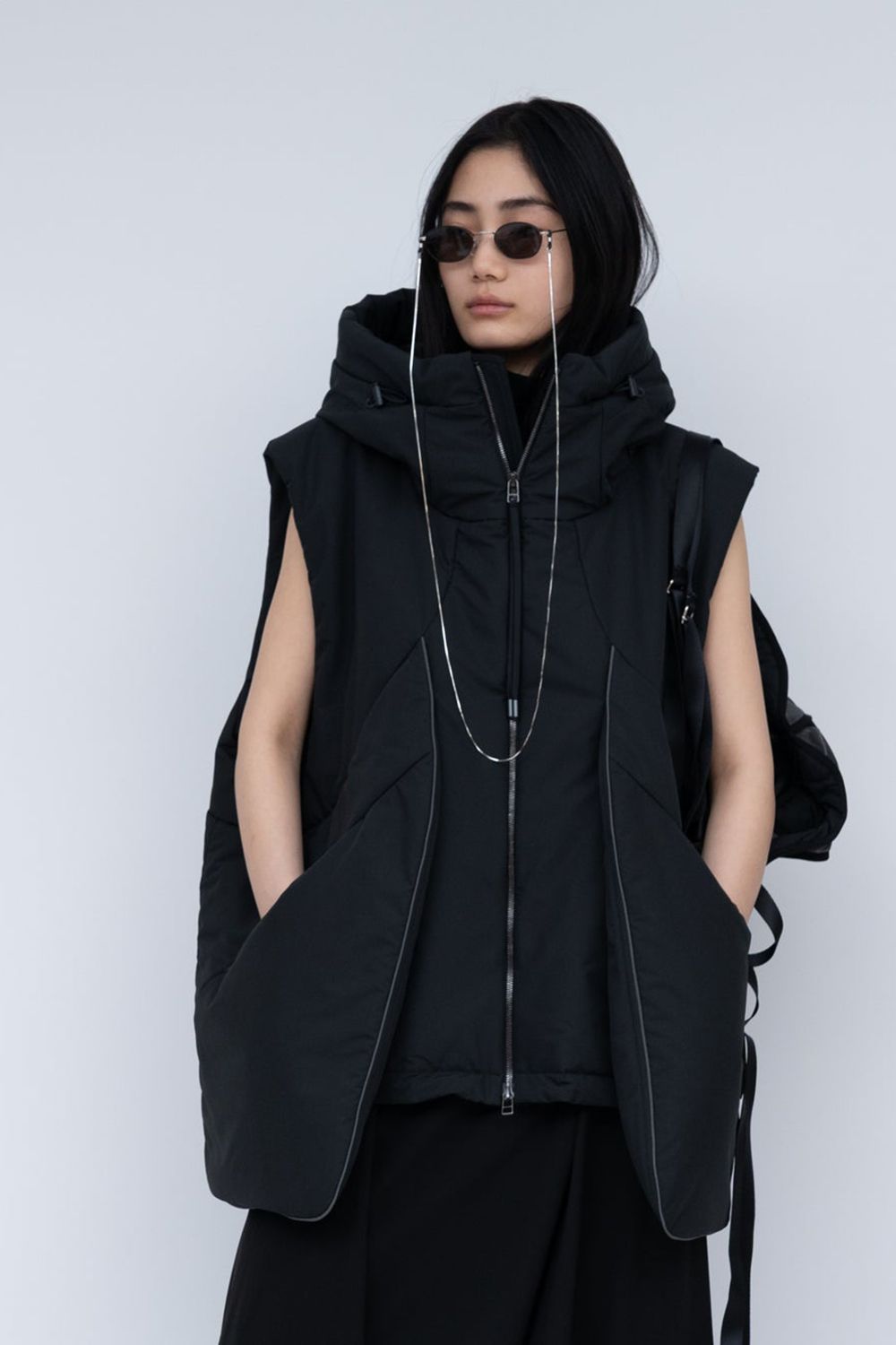 【25AW】Lay Puf Vest [black] - レイパフベスト [ブラック] / FW25OU04