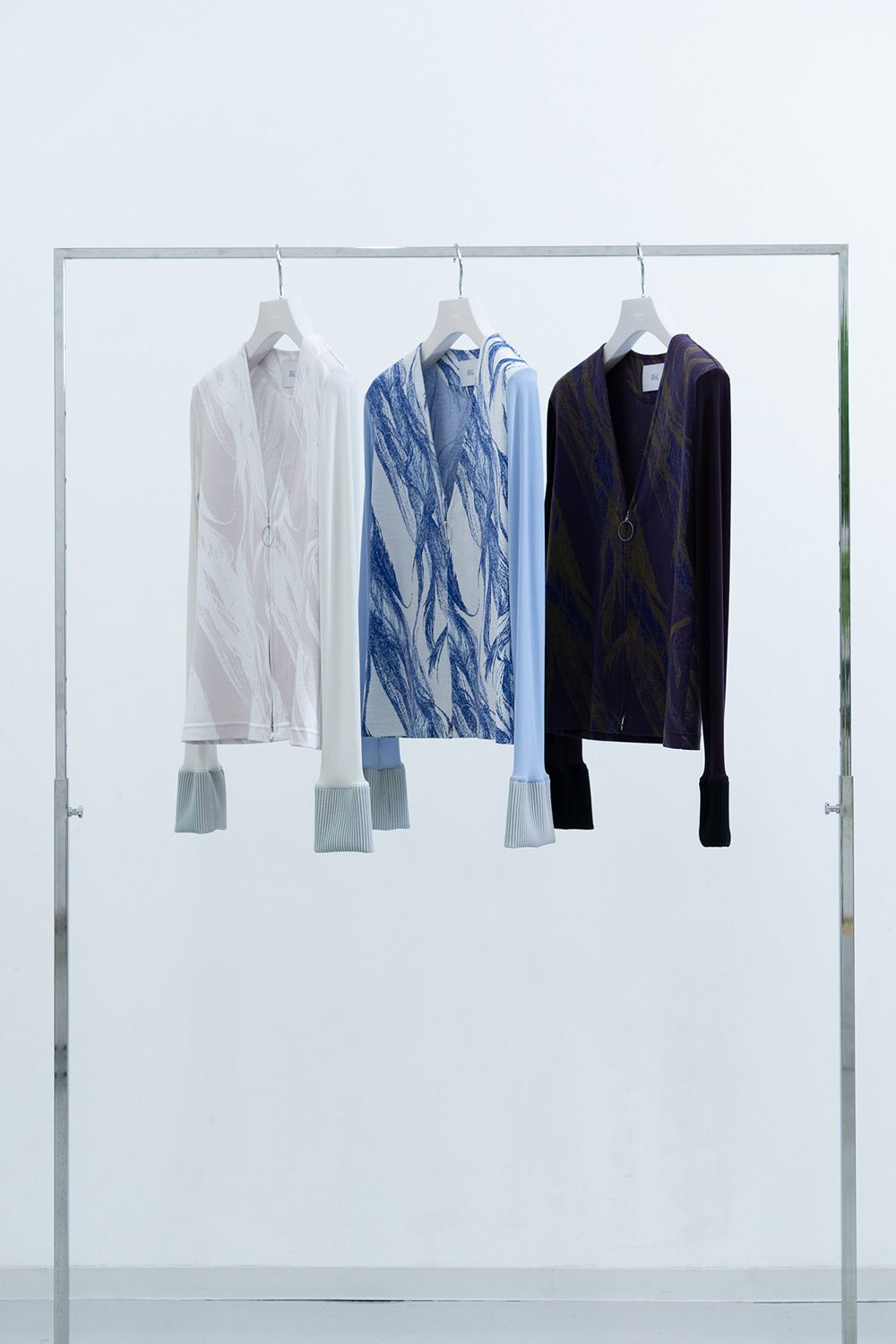 【ラスト1点 / 25SS】Aero Cardigan [violet] - エアロカーディガン [ヴァイオレット] / SS25TO08