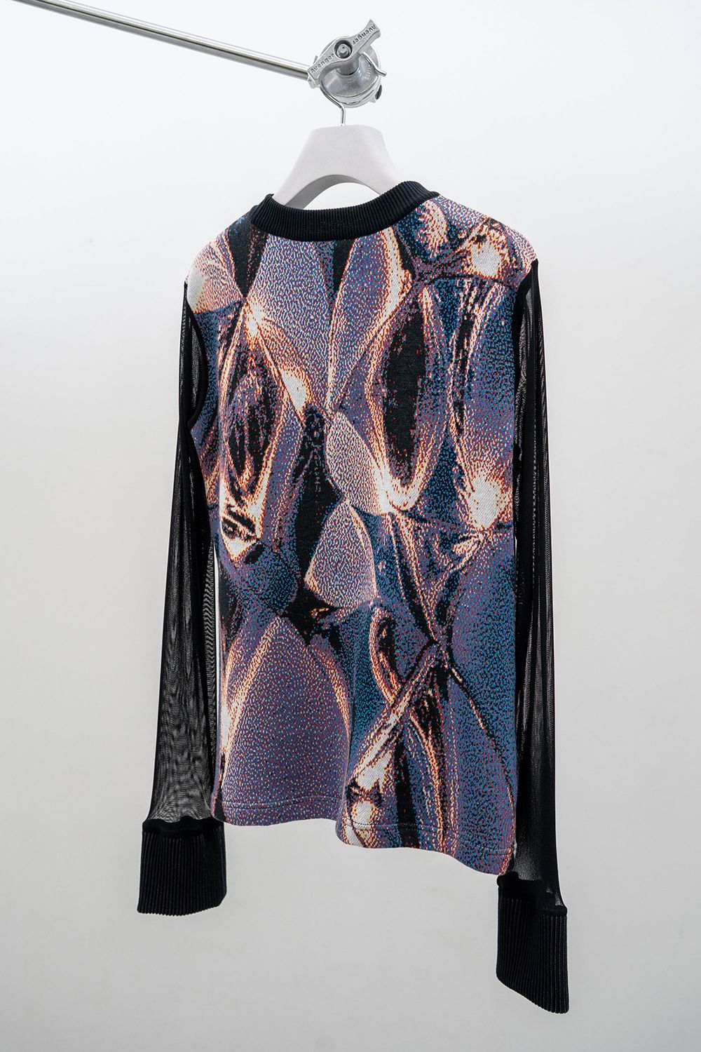 【ラスト1点 / 25AW】Time Lapse Knit Top [night] - タイムラプスニットトップ [ナイト] / FW25KN04