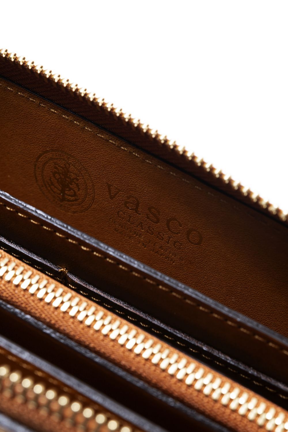 LEATHER VOYAGE ROUND ZIP LONG WALLET [MEAL] Type-A | ロングウォレット (ラウンドジップ) / キャメル