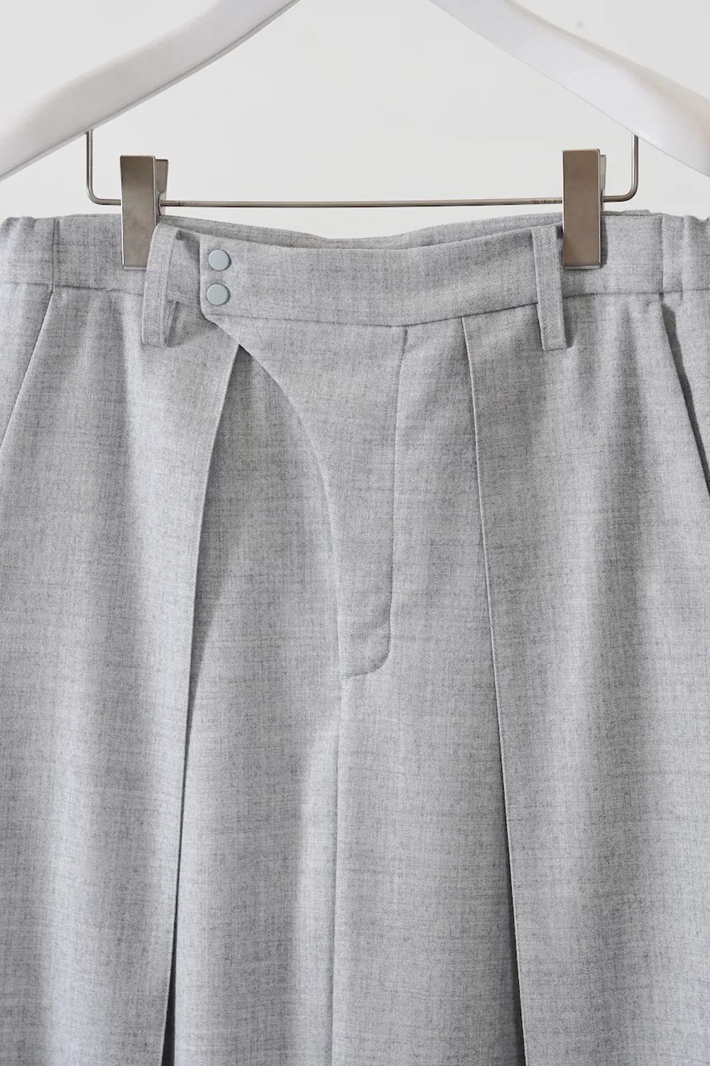 【アーカイブ展 / 1.18まで】Cocoon Organ Trousers [grey] - コクーンオルガントラウザーズ [グレー] / FW24BT01