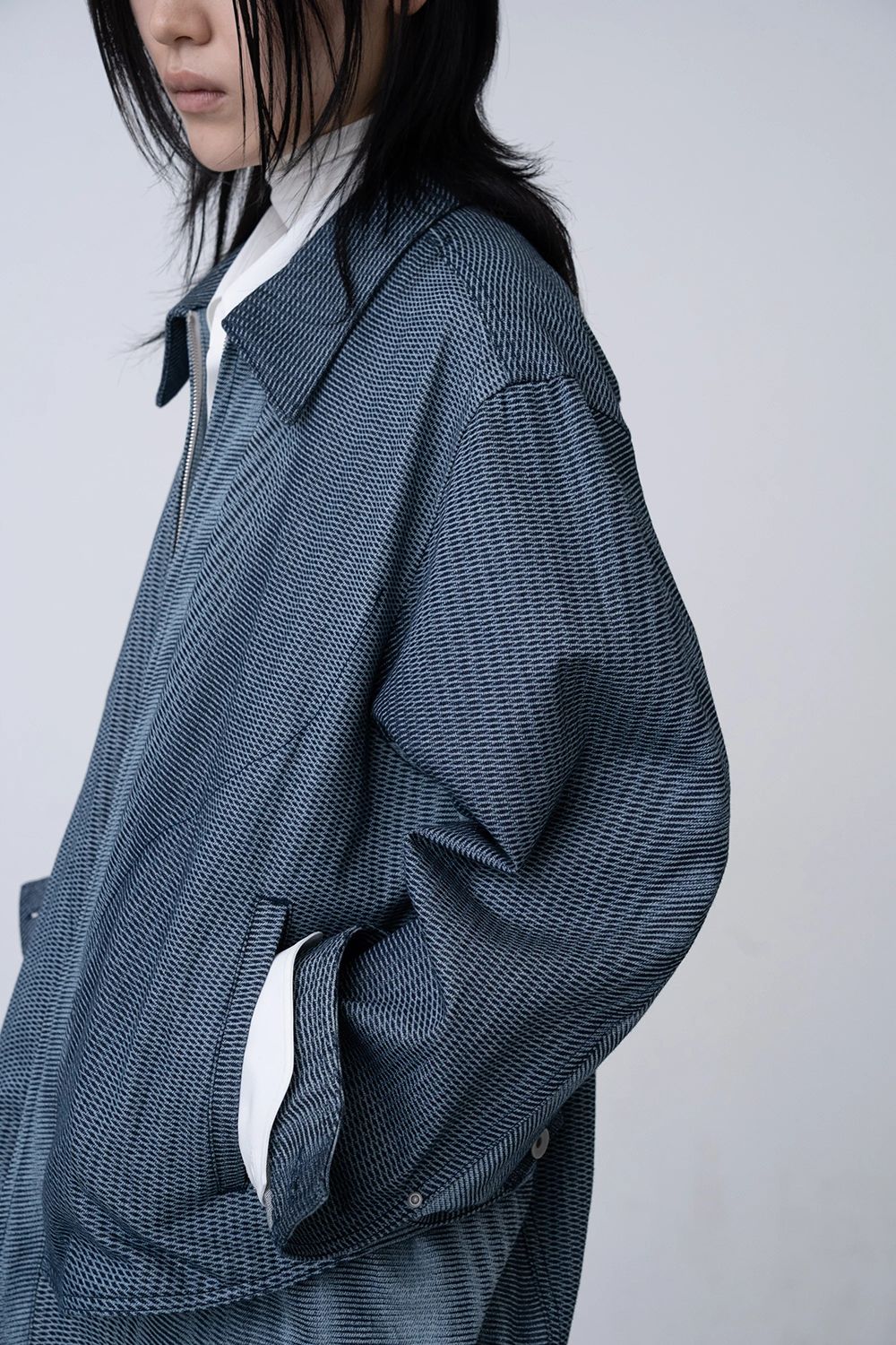 【26AW / 予約受付中】Airport Mirage Jacket [navy] - エアポートミラージュジャケット [ネイビー] / FW26OU04