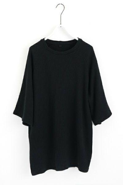 【25SS】ballon t-shirt [BLACK]｜バルーンTシャツ / vu-cut-003
