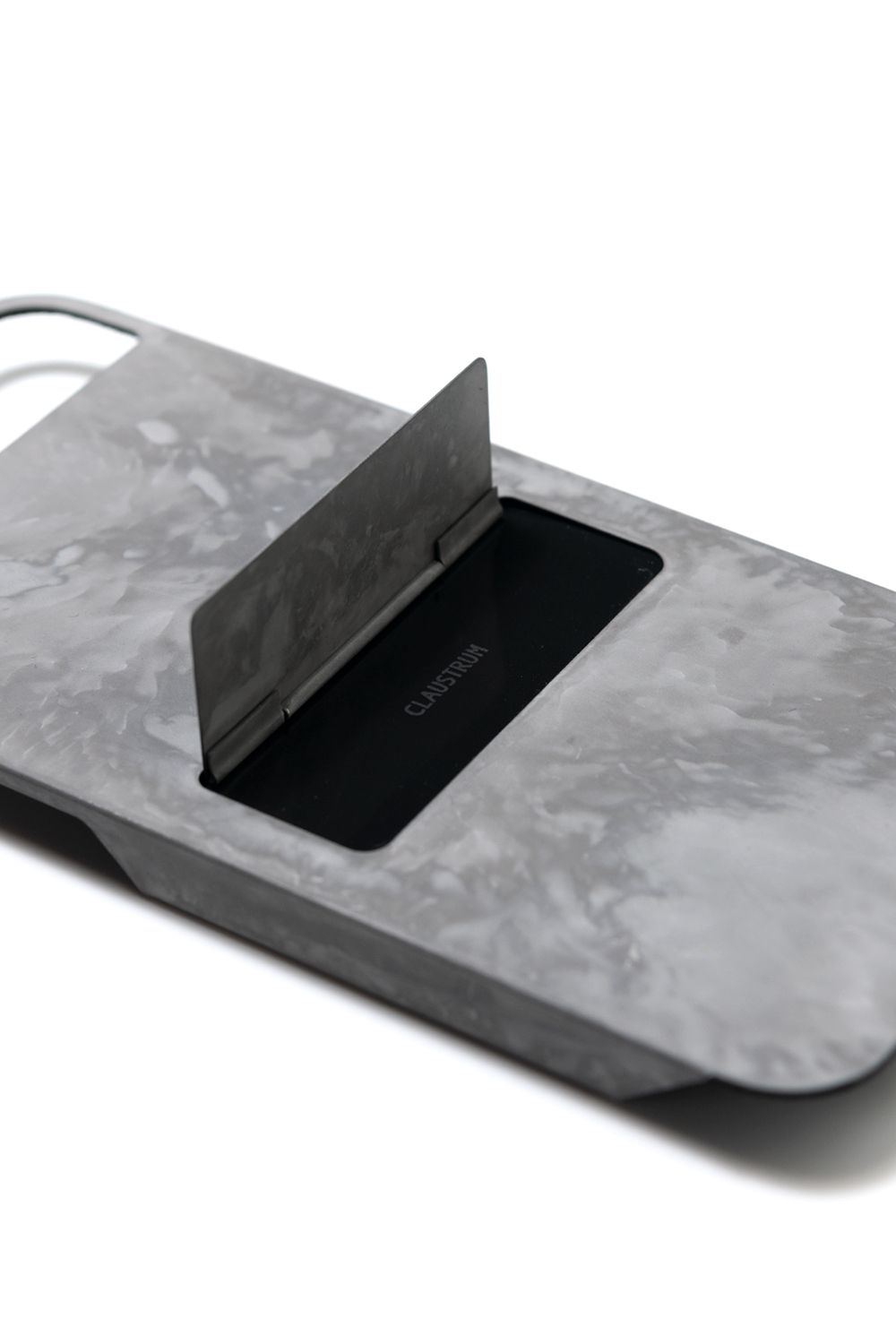 【iPhone16e対応】FLAP series / CONCRETE MATTE [コンクリートマット] / スタンド付きiPhone16eケース