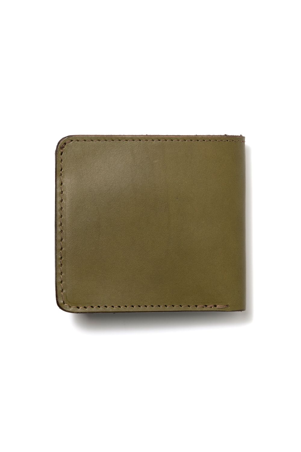 LEATHER VOYAGE SHORT WALLET [VERDE] | ショートウォレット (二つ折り) / オリーブ