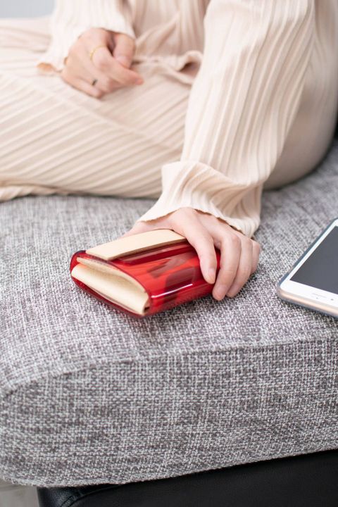 PVL WALLET COLOR [RED] / PVLウォレット [レッド]