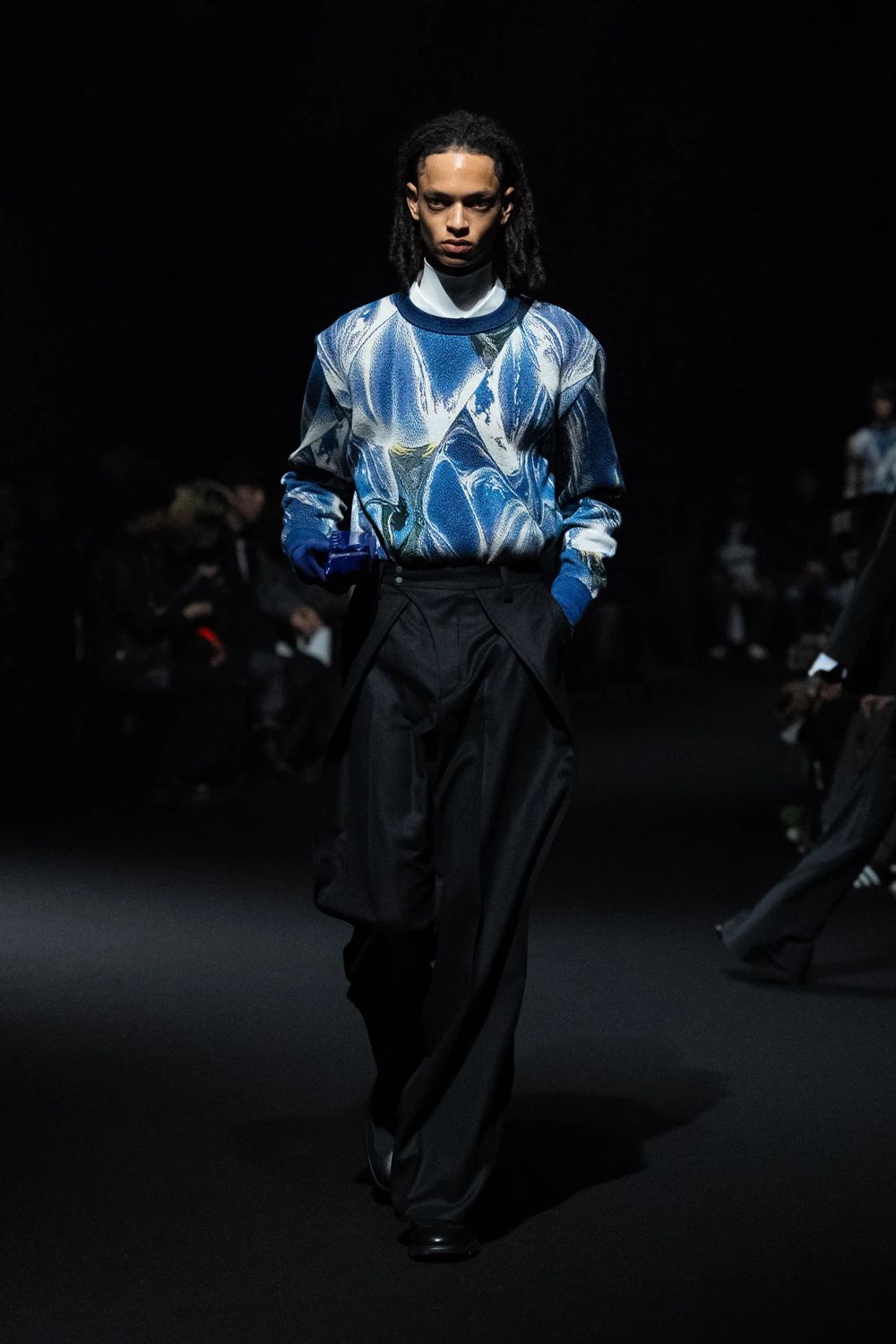 【アーカイブ展 / 1.18まで】Time Lapse Knit Sweater [day] - タイムラプスニットセーター [デイ] / FW25KN01