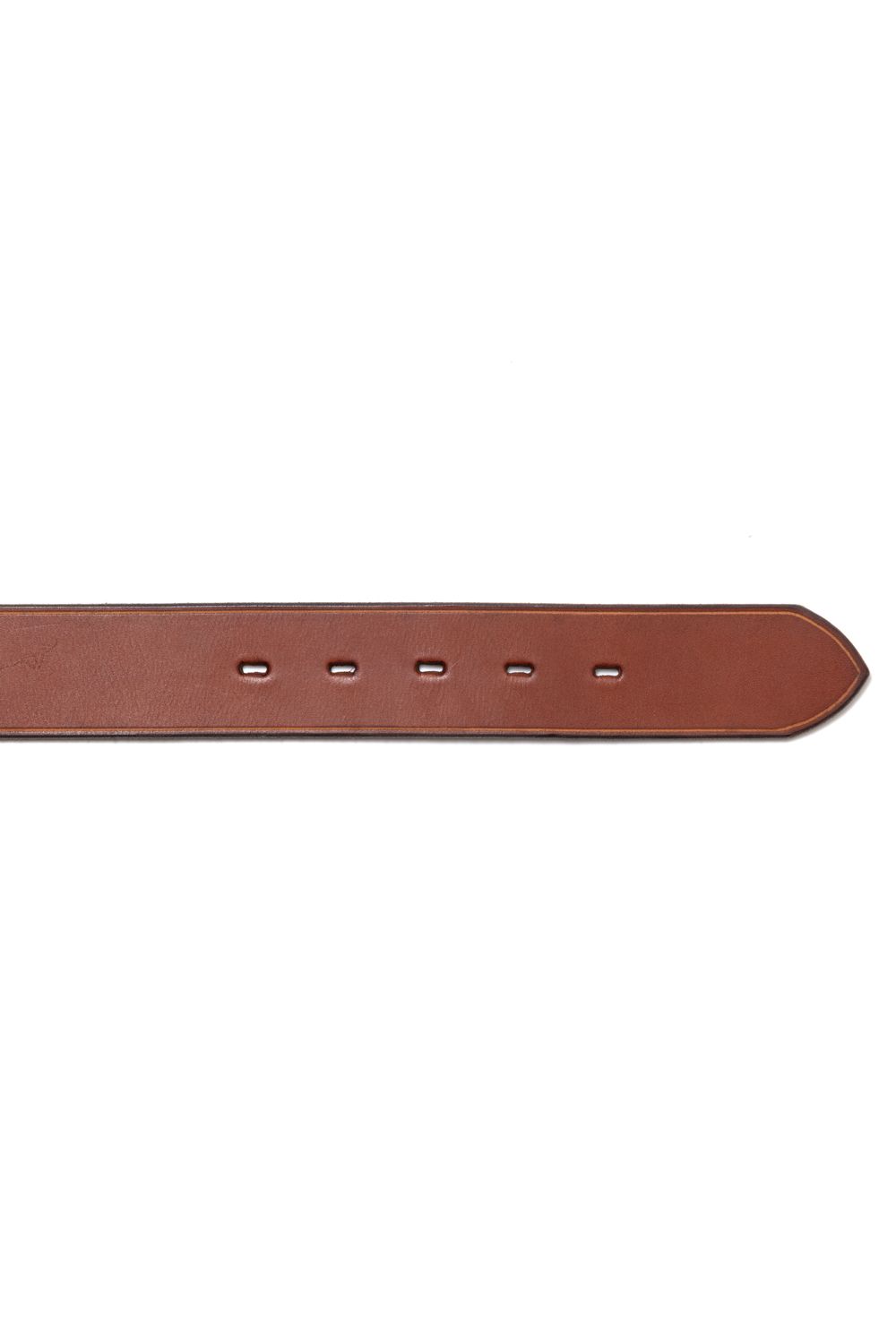 【ラスト1点】LEATHER GARRISON BELT [CAMEL] | レザーギャリソンベルト / キャメル
