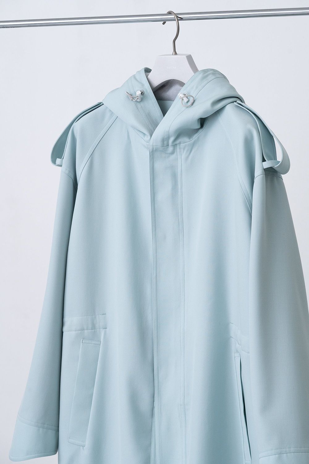 【26AW / 予約受付中】Disk Over Coat [mint] - ディスクオーバーコート [ミント] / FW26OU03