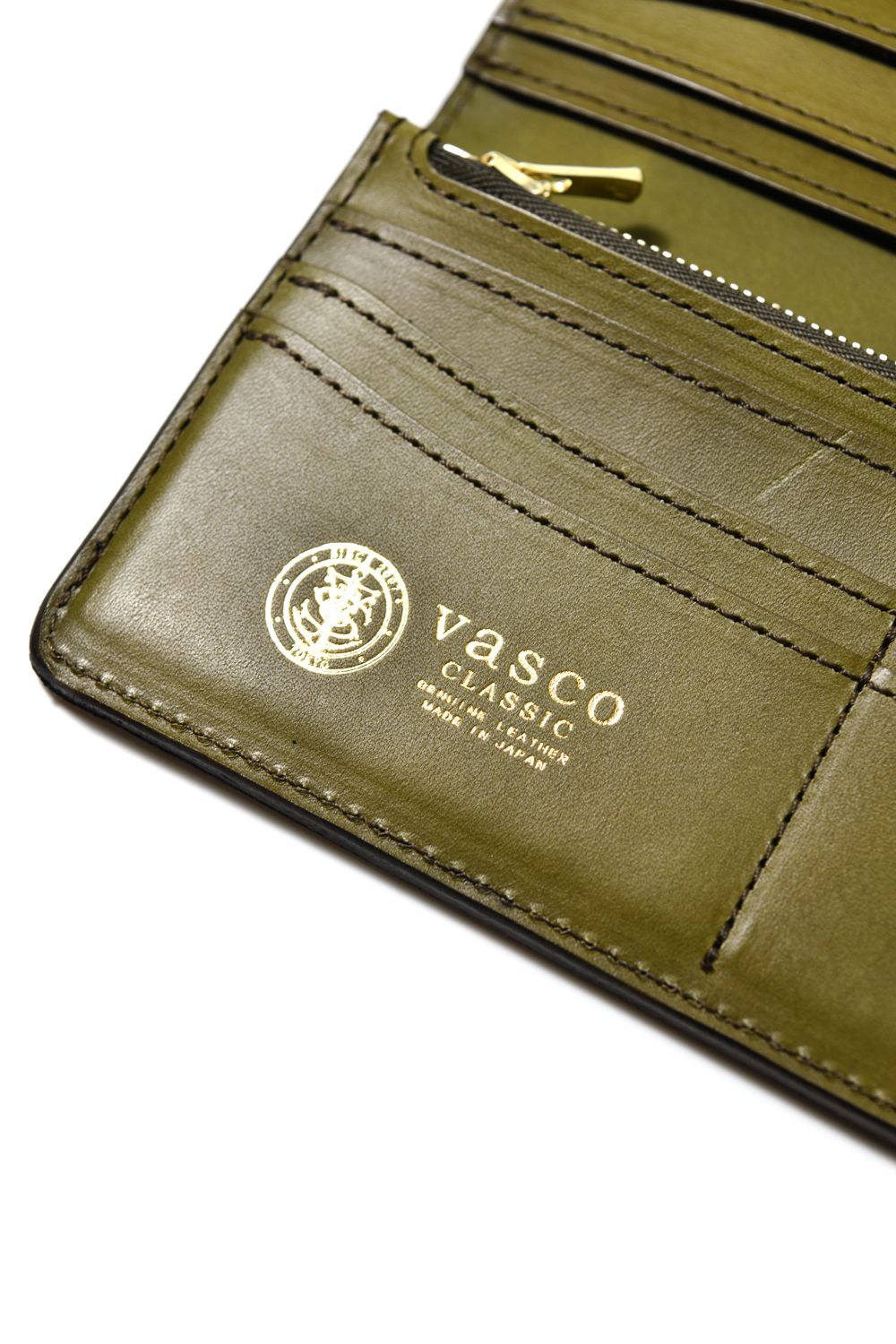 レザーボヤージュロングウォレット [オリーブ] / LEATHER VOYAGE LONG WALLET [VERDE]