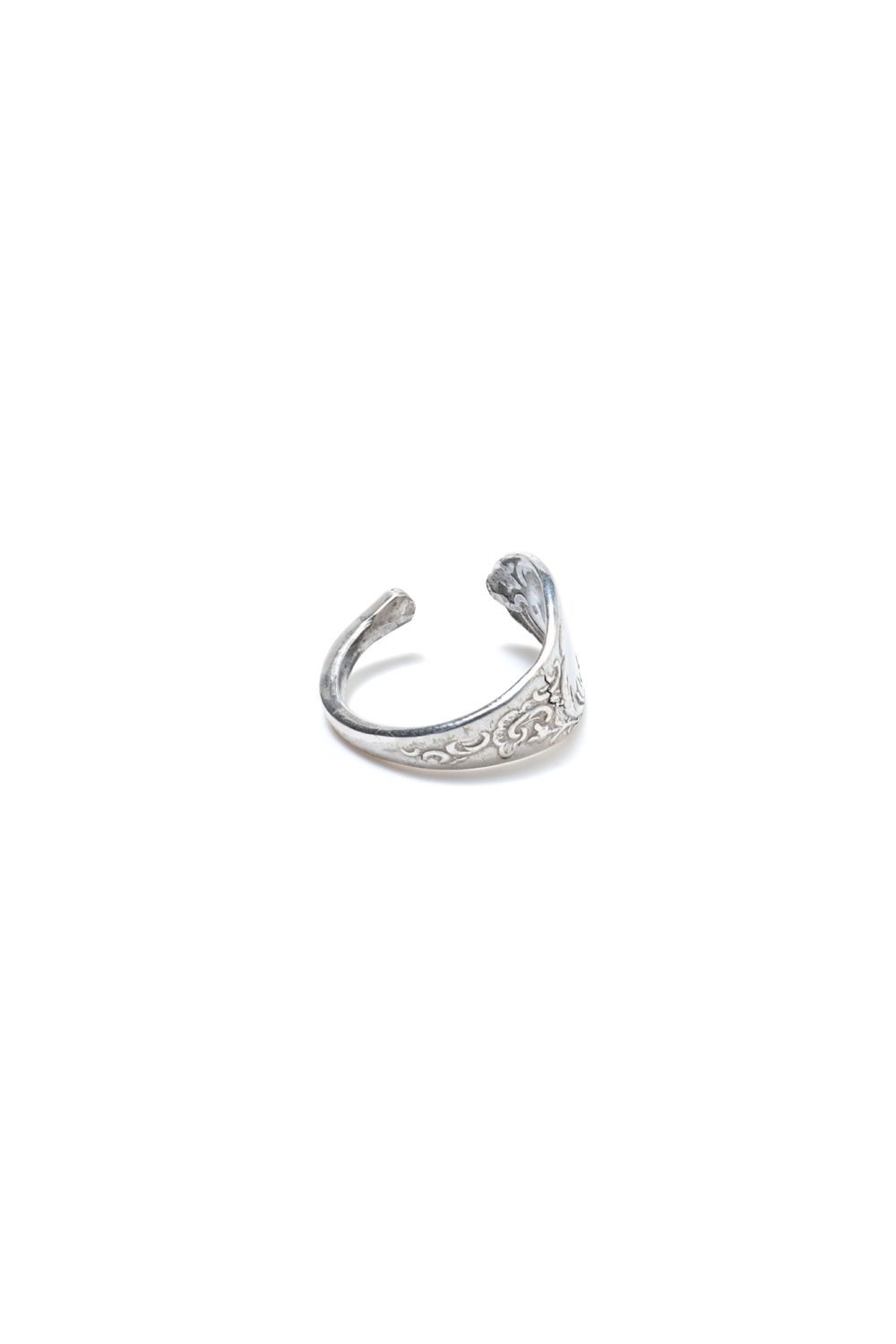 【1点もの】RELIEF SUGAR SPOON RING / レリーフシュガースプーンリング [SV]