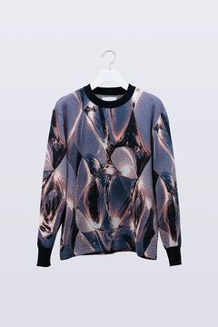 【アーカイブ展 / 1.18まで】Time Lapse Knit Sweater [night] - タイムラプスニットセーター [ナイト] / FW25KN01