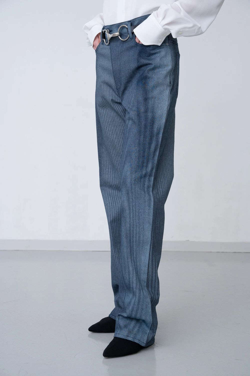 【26AW / 予約受付中】Orbital Belt LT [bkack] - オービタルベルト レザー [ブラック] / FW26AC03