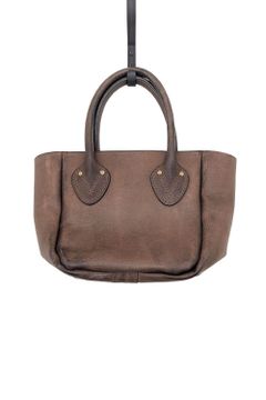 【25SS予約受付中｜12/17まで】LEATHER OLD TOTE BAG - SMALL [GRAY] | トートバッグ (スモール) / グレー
