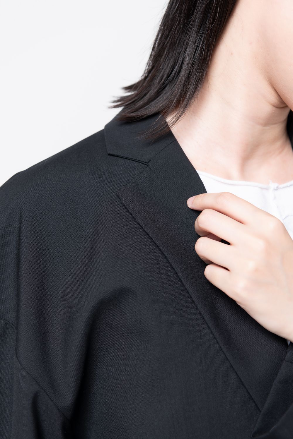 【23AW】classic jacket [BLACK] - クラシックジャケット [ブラック] / vu-a23-j14