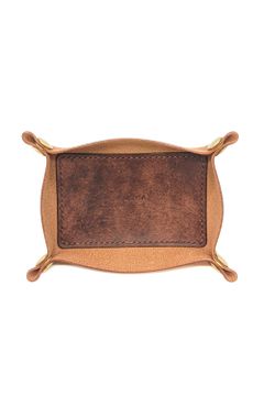 レザートレイ [キャメル] / LEATHER TRAY [CAMEL] - プエブロ
