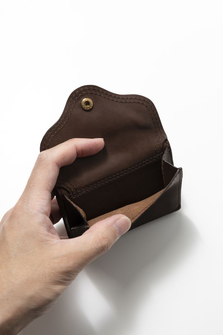 【25SS予約商品】レザーボヤージュ ポケットウォレット [ブラウン] / LEATHER VOYAGE POCKET WALLET [CORTESIA]