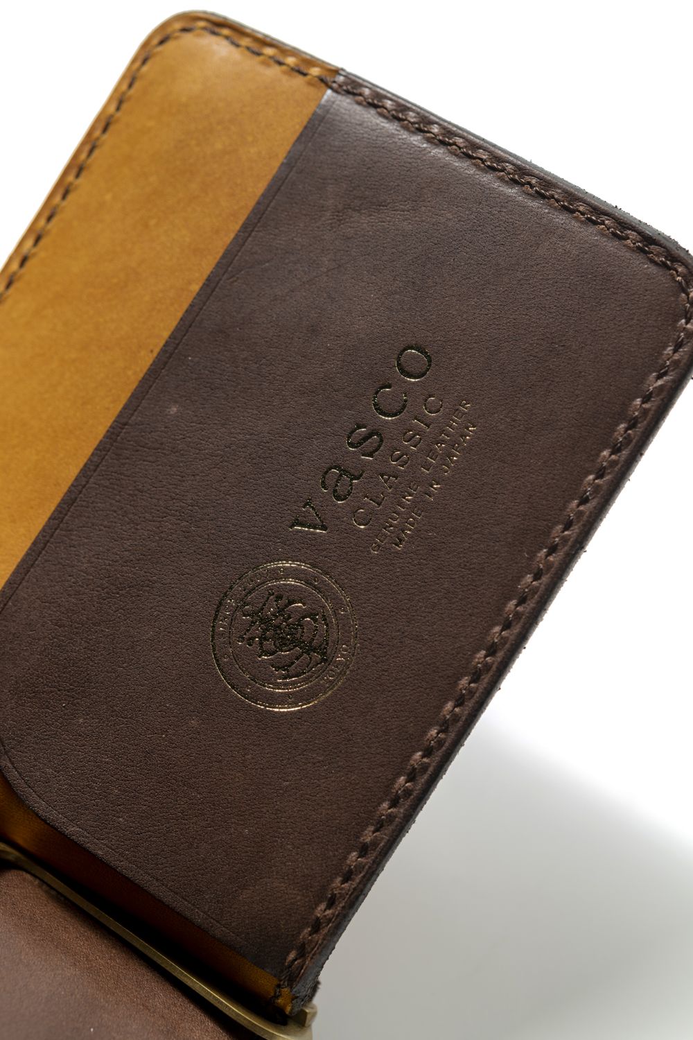 【24AW】LEATHER VOYAGE MONEY CLIP [CORTESIA] | マネークリップ / ブラウン