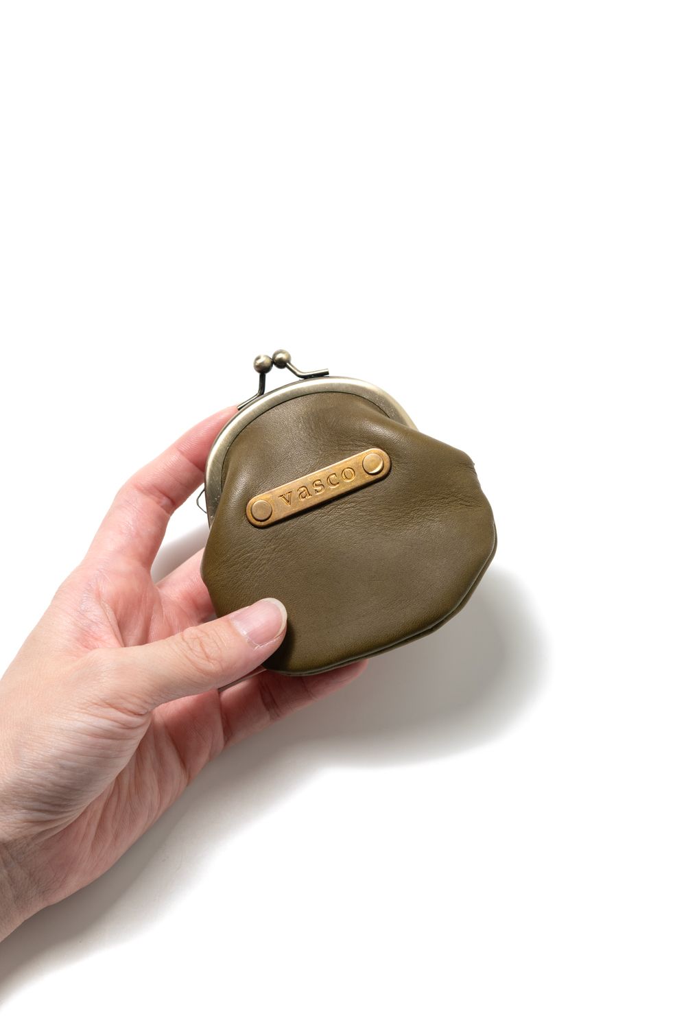 【ラスト1点 / 26SS】LEATHER VOYAGE MINI COIN PURSE [OLIVE]｜レザーミニコインケース / オリーブ