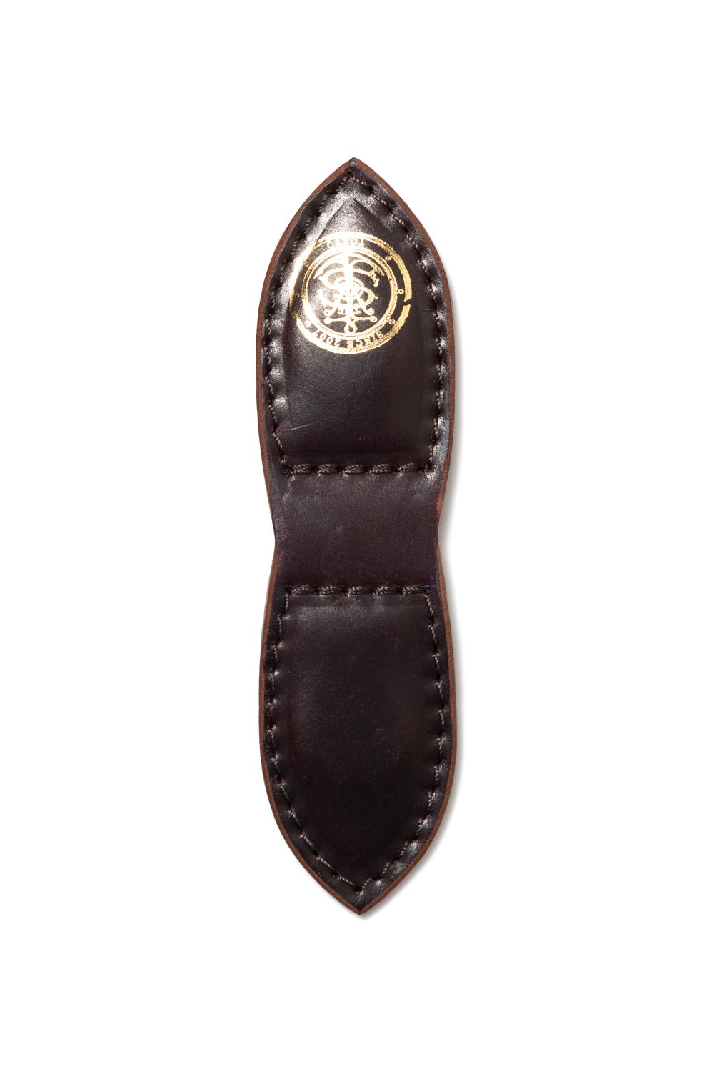 LEATHER GARRISON MONEY CLIP [No.8] | シェルコードバン マネークリップ / バーガンディ