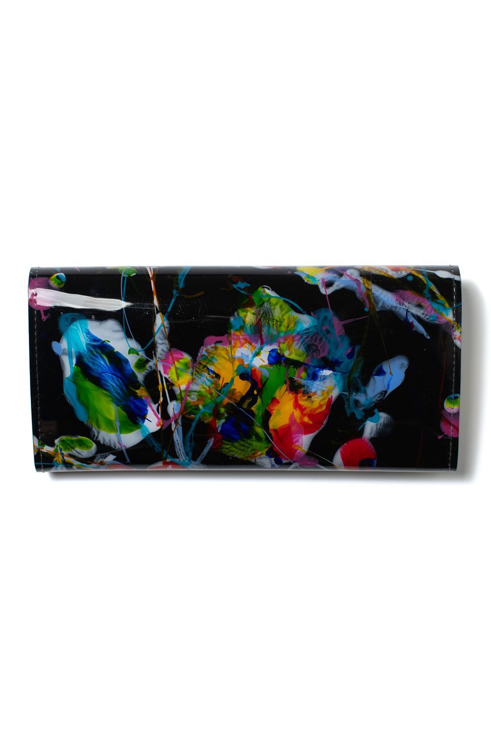 PAINT WALLET LONG [BLACK] / ペイントウォレットロング [ブラック]