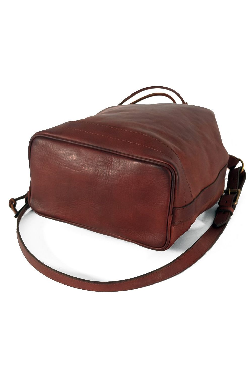 【25SS予約受付中｜12/17まで】LEATHER WANDER PURSE BAG【B.L.W.】 | 巾着バッグ