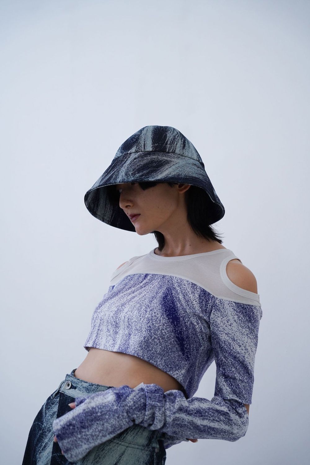 【24SS】Aerial Hat poil [navy] - エアリアルハットポワル [ネイビー] / SS24AC04