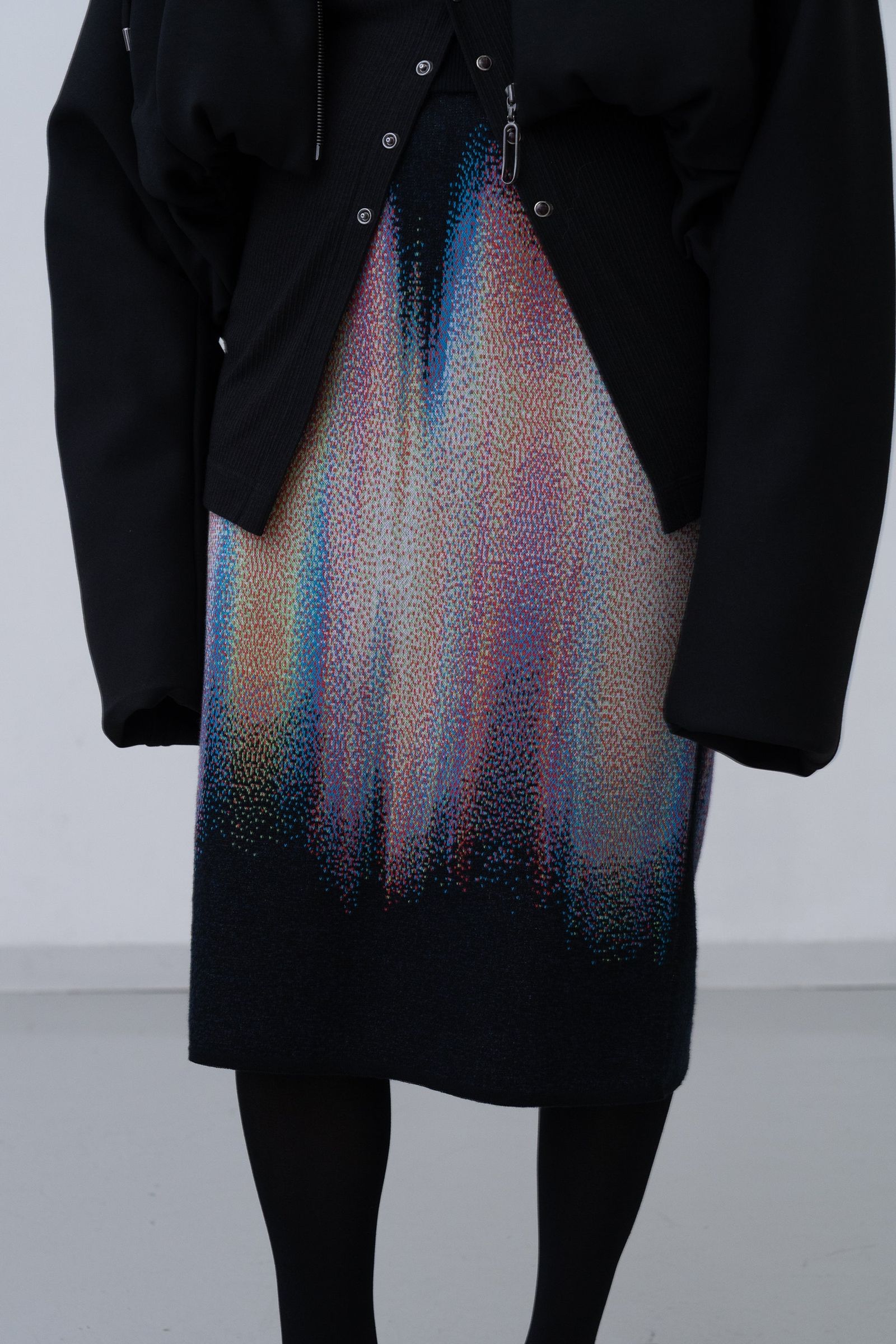 Phos Knit Skirt [black]
