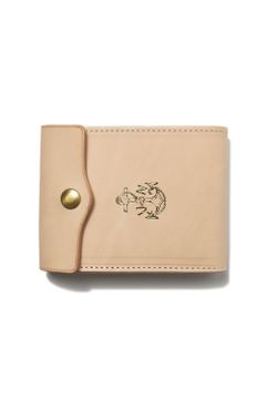 【25SS予約受付中｜12/17まで】レザーネイバルミドルウォレット [ベージュ] / LEATHER NAVAL MIDDLE WALLET [SAND]
