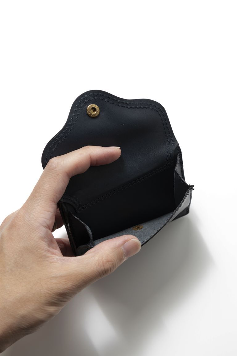 【25SS予約受付中｜12/17まで】レザーボヤージュ ポケットウォレット [ネイビー] / LEATHER VOYAGE POCKET WALLET [MARINE]