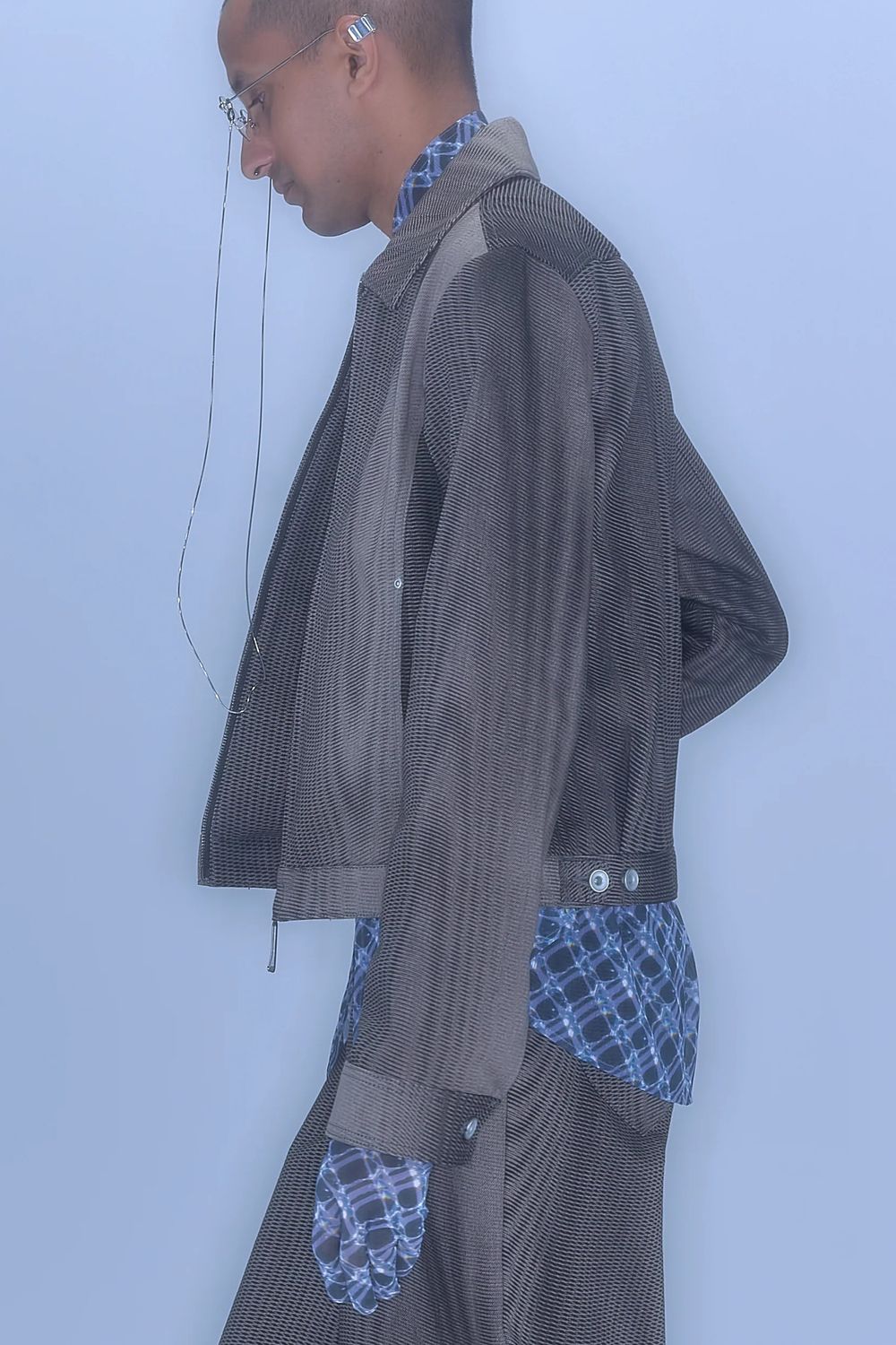 【26SS / 予約受付中】Mirage Bleach Denim Jacket [black] - ミラージュブリーチデニムジャケット [ブラック] / SS26OU03