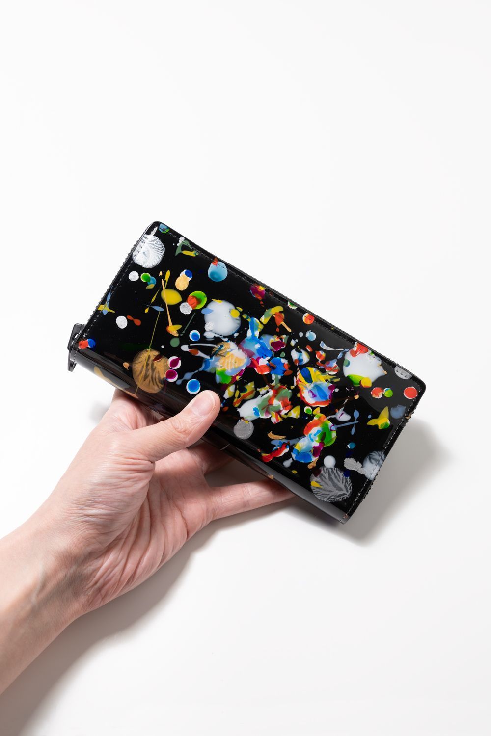 PAINT WALLET M [BLACK] / ペイントウォレットM[ブラック]