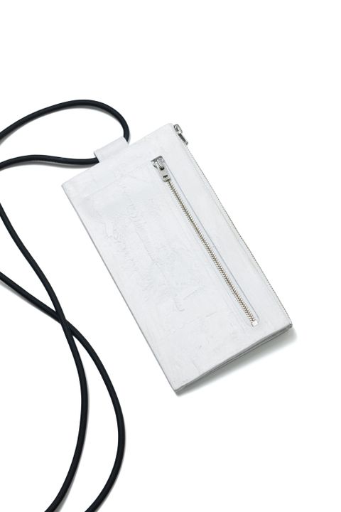 【お取り寄せ可能】スマホ＆ウォレットショルダー [ホワイト] / mw17-wh