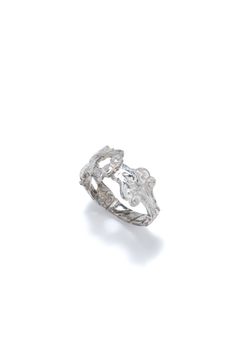 【1点もの】FLOREAL HOLLOW SPOON RING / フロレアルホロウスプーンリング [SV]